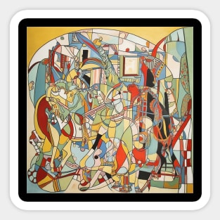 Wassily Kandinsky Sticker